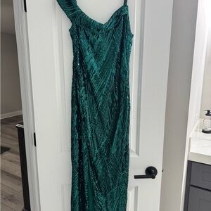 SHEIN Teal Dress